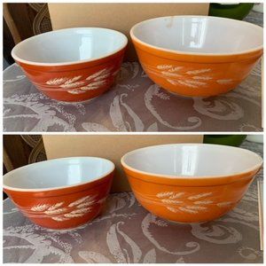 Pyrex Autumn Harvest (1979-1986) 402 and 403